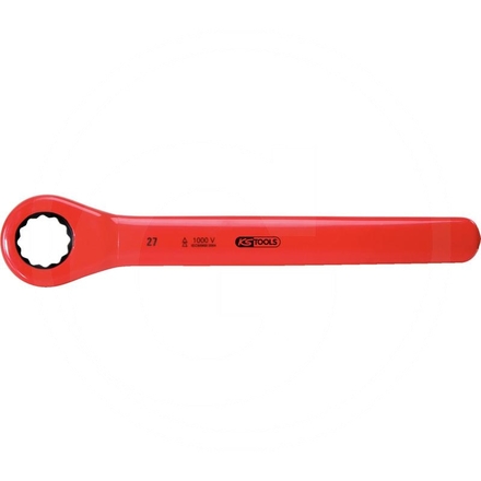 KS Tools VDE ratchet ring spanner, 18mm