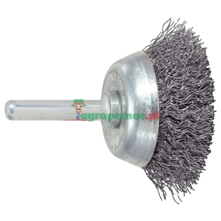 KS Tools Wire brush,stainless, 0,30,Ø38mm