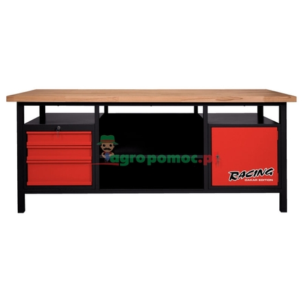 KS Tools XXL workbench with 3 drawers and 1 door