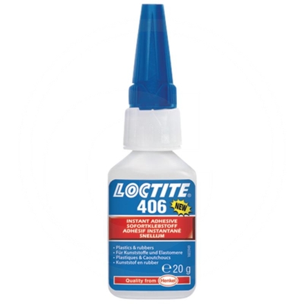 Loctite / Teroson Instant adhesive, Loctite 406, 20 g