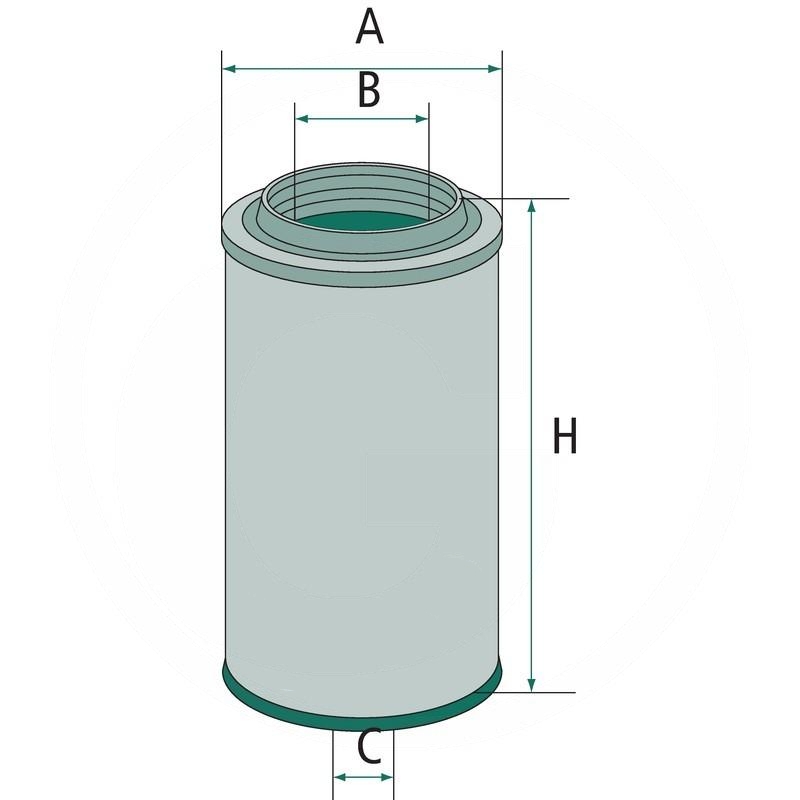 MANN Air filter | P017056