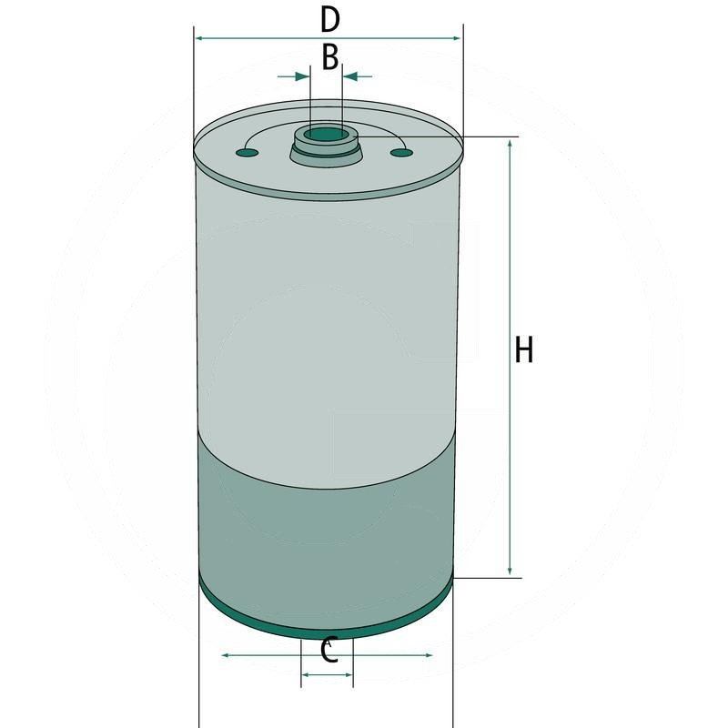 MANN Engine oil filter | D 20 E 196 HN