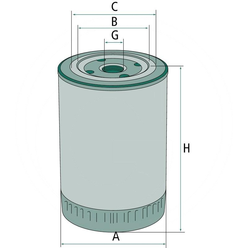 MANN Engine oil filter | B7600