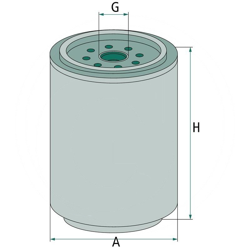 MANN Fuel filter | 687110