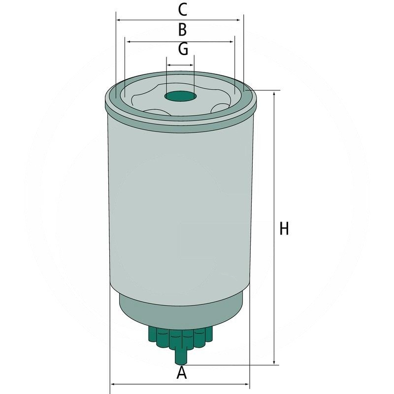 MANN Fuel filter