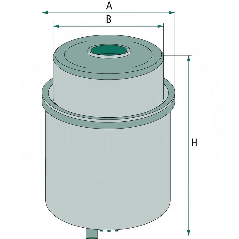 MANN Fuel filter | 117-4089