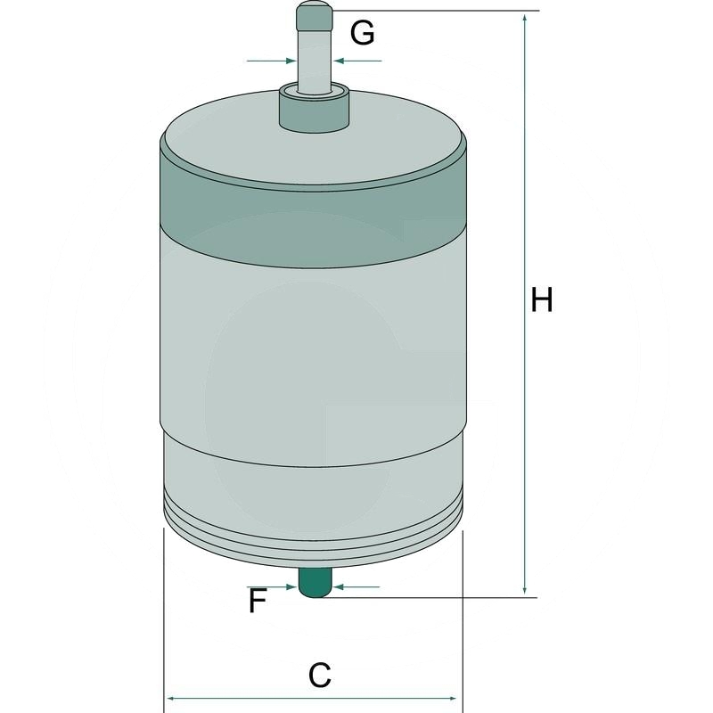 MANN Fuel filter