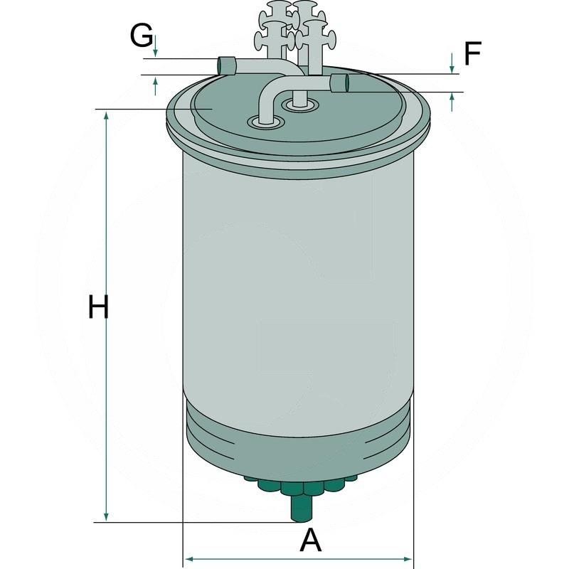 MANN Fuel filter | 1120224