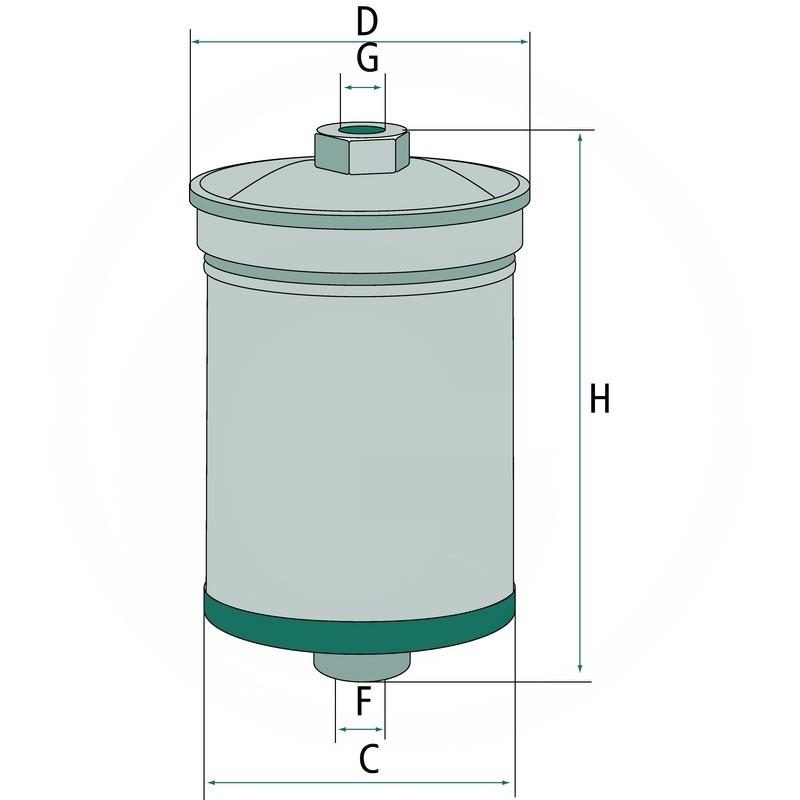 MANN Fuel filter