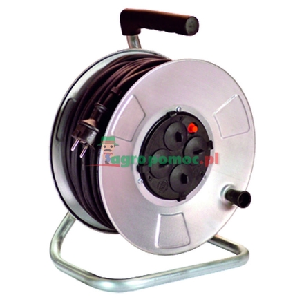 Metal cable reel