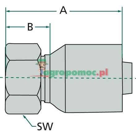 Parker PNE 06 DKOL M12x1.5 | 1CA48-6-4