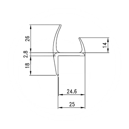 Pastore & Lombardi Sealing profile