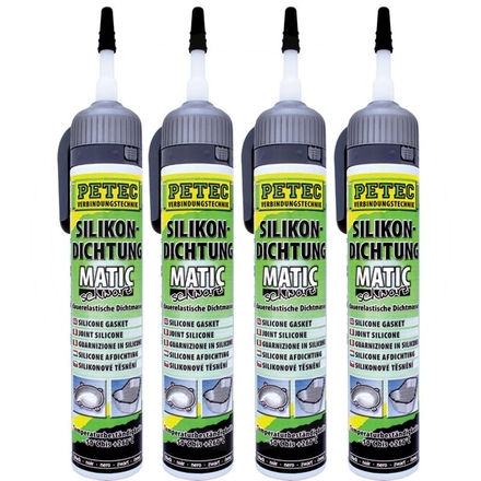 Petec Set Silicone Sealant "MATIC"