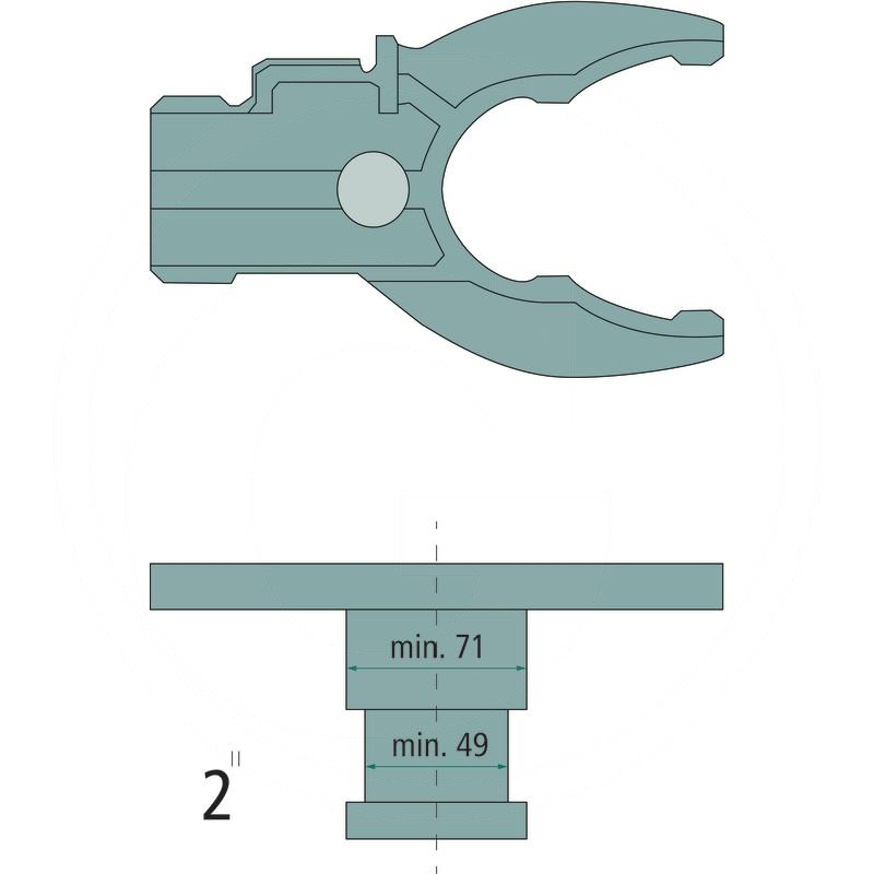 SAF Holland Limit gauge 2"