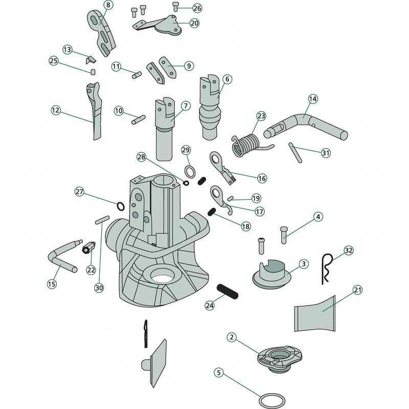 Scharmüller spring cotter