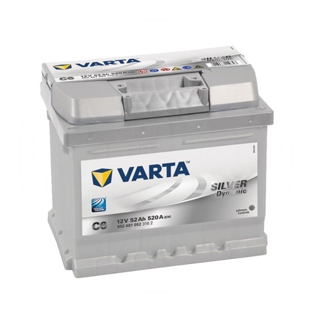 Varta 12V 52Ah filled