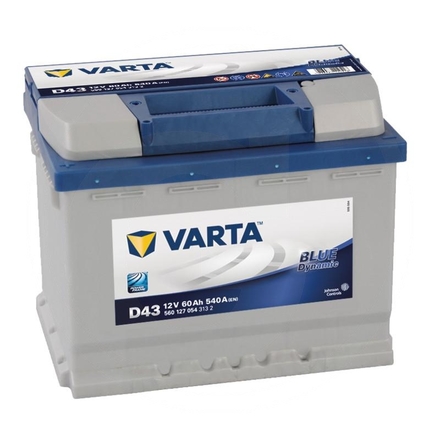 Varta 12V 60Ah filled