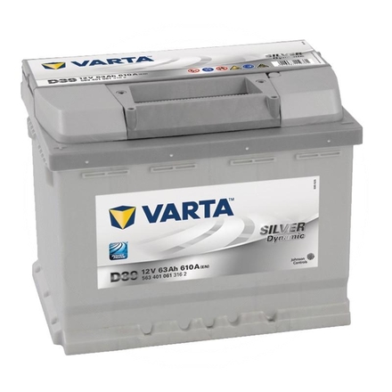 Varta 12V 63Ah filled