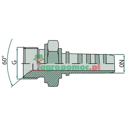 Volz PN 06 AGR 1/4" VA