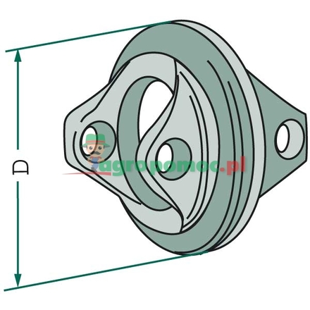 Walterscheid Double yoke | 365725