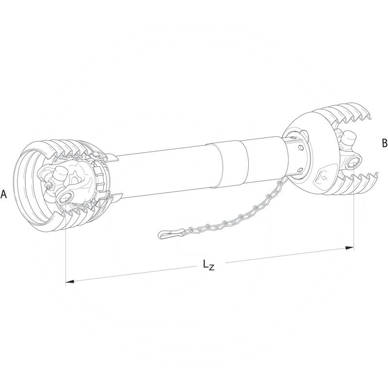 Walterscheid PTO shaft | 124407, 1124407