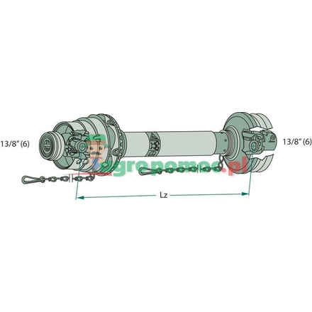 Walterscheid PTO shaft | 691635