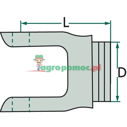 Weasler Profile yoke | 204066852