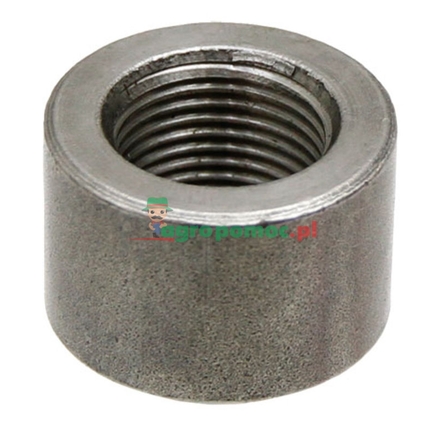 Weld-on hosetail 3/8 - L17mm