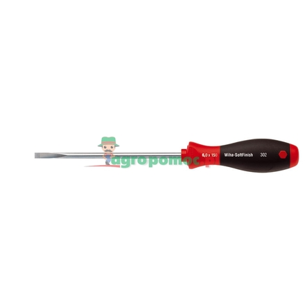 WIHA Slotted screwdriver SoftFinish®