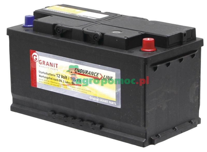 Battery 12V 100Ah (58560038) - Spare parts for agricultural
