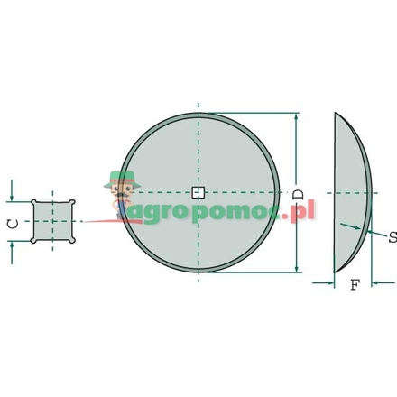  Concave disc