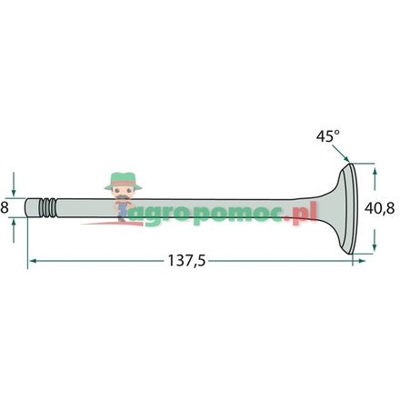  Exhaust valve | 8830045