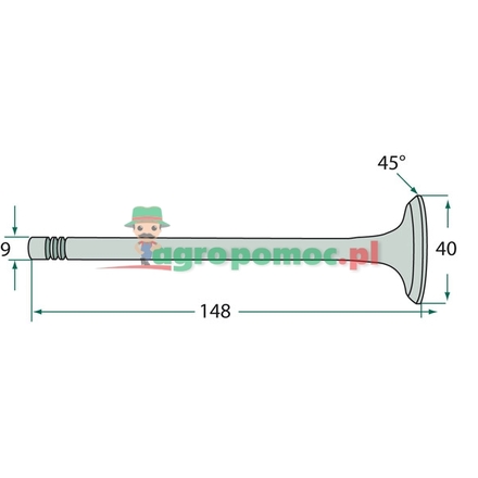  Exhaust valve | 0.039.1421.0