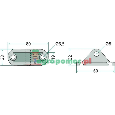  Fastening bracket