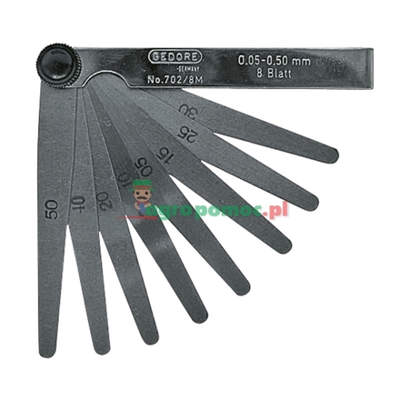  Feeler gauge blades