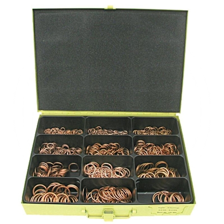  Filler sealing ring assortment (pressed steel box)