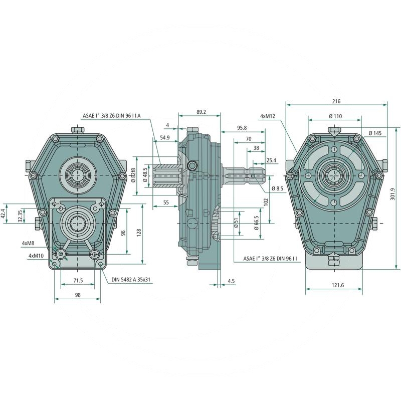  Gearbox group 2/3-1:3