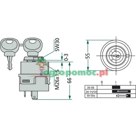  Glow plug switch