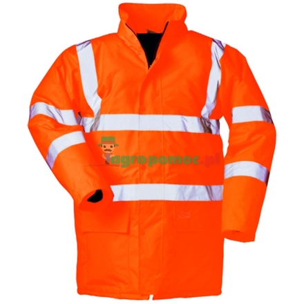  Hi-vis parka, orange, size M