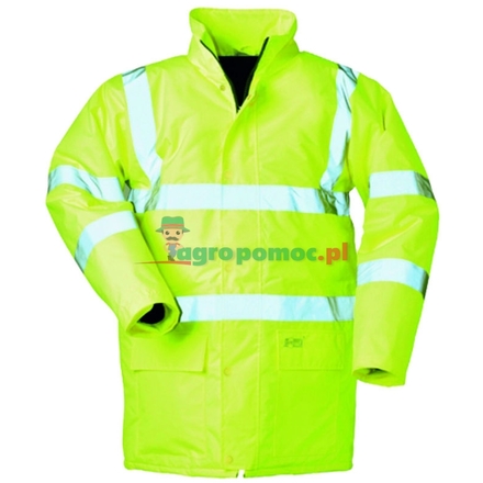  Hi-vis parka, yellow, size L