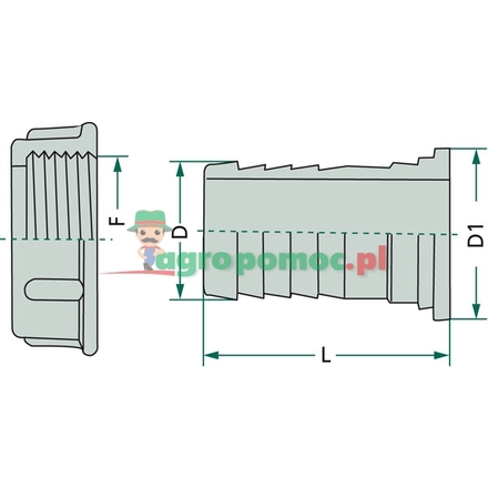  Hose connector