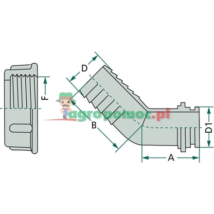  Hose connector