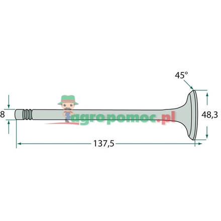  Inlet valve | 4821709