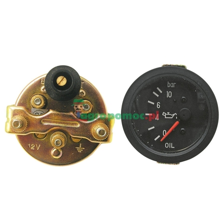  Oil pressure gauge