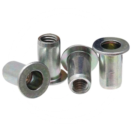  Pack of 100 flat head rivet nut M10-30