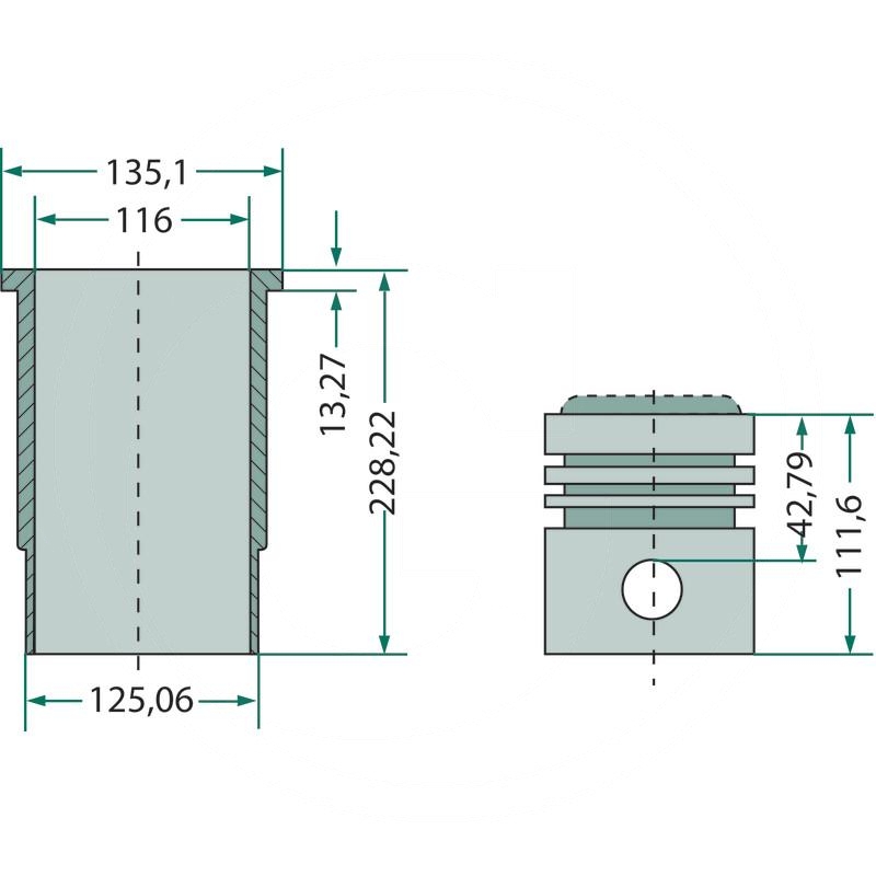  Piston set