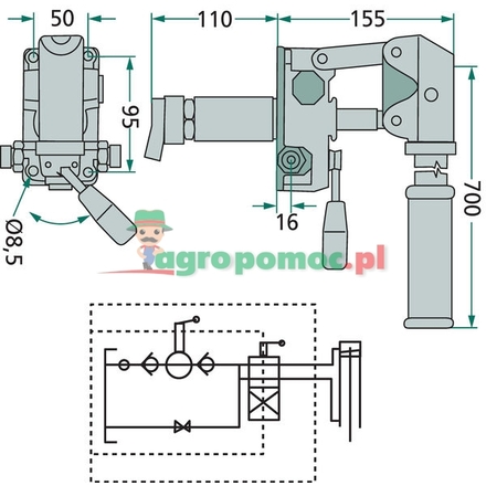  PRB 45cc Hand pump