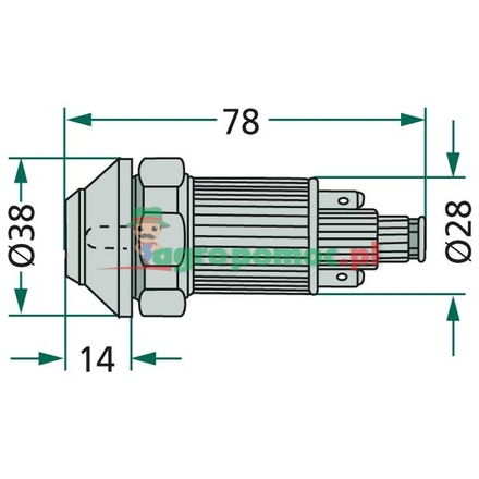  Push-button switch | 0.007.5945.0/20