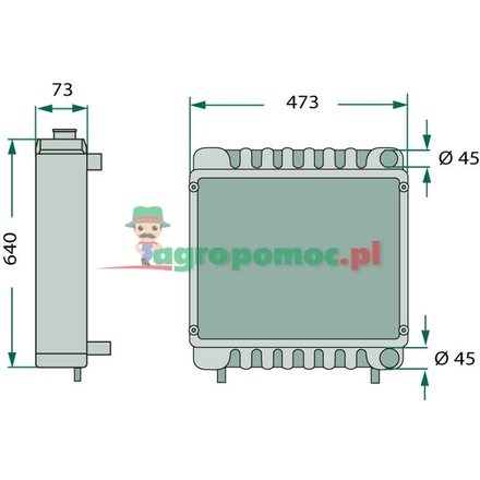  Radiator | E1ADDN8005C