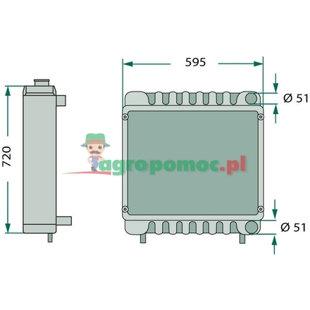  Radiator | 3382795M93